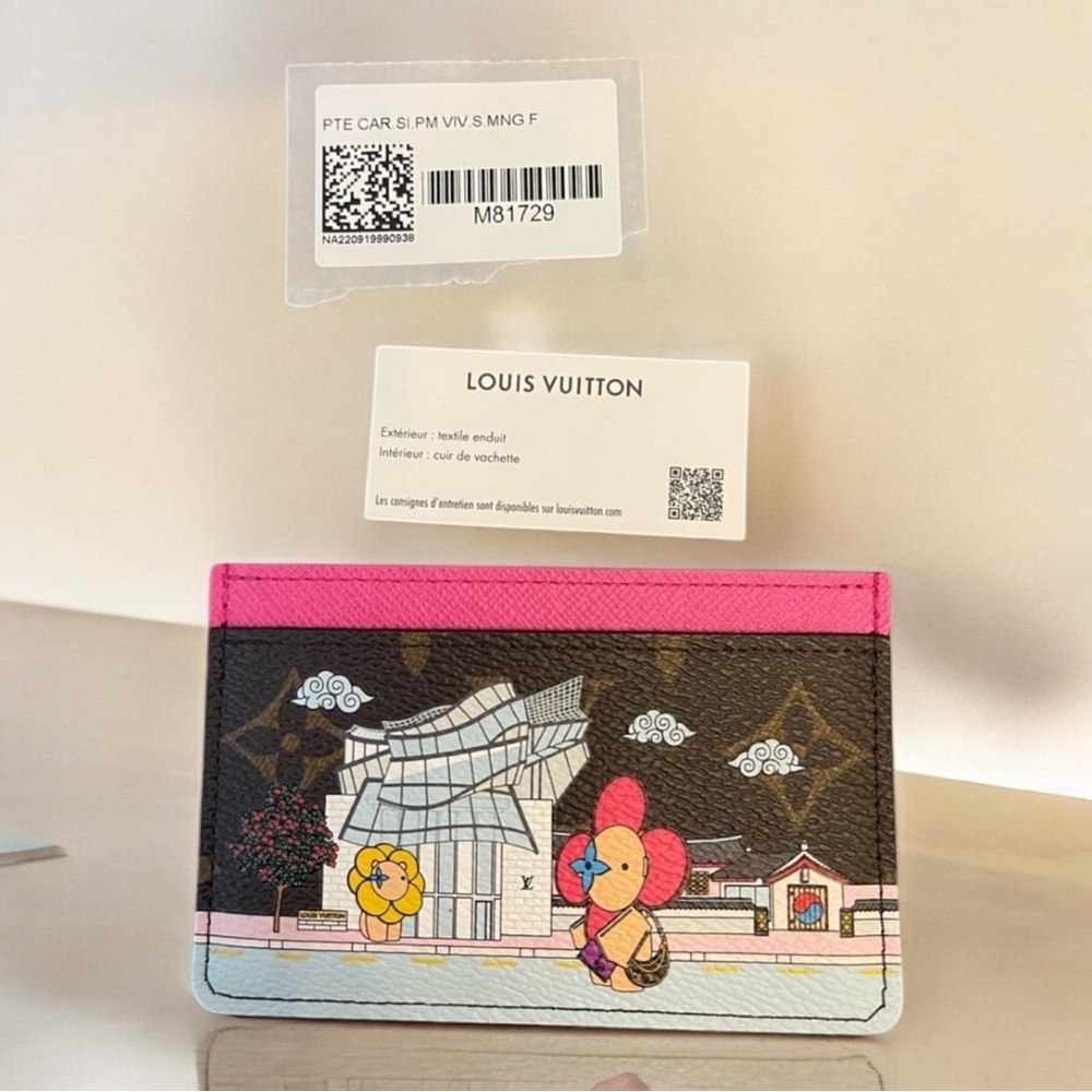 Louis Vuitton Limited Edition 2022 Vivienne Card Holder Full Inclusion - Picture 5 of 11
